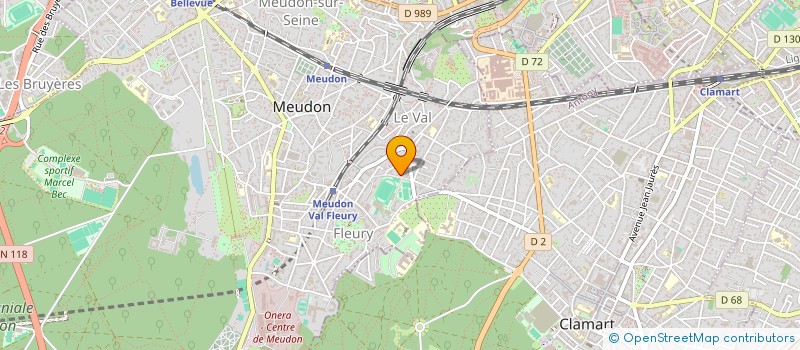 localisation de l'entreprise MONSIEUR MOUNIR KADRI  MEUDON