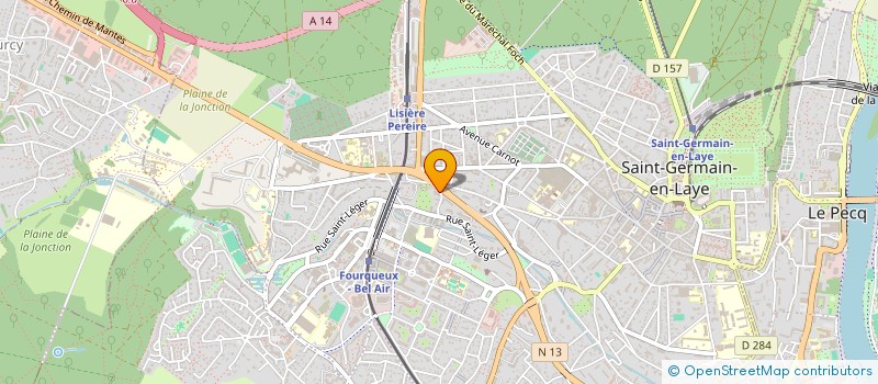 localisation de l'entreprise MONSIEUR MOUNIR KAOUTI à SAINT-GERMAIN-EN-LAYE
