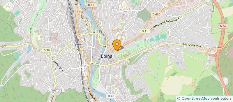 localisation de l'entreprise MONSIEUR MOUNIR KASSIL  EPINAL