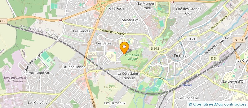 localisation de l'entreprise MONSIEUR MOUNIR KHALIL à DREUX