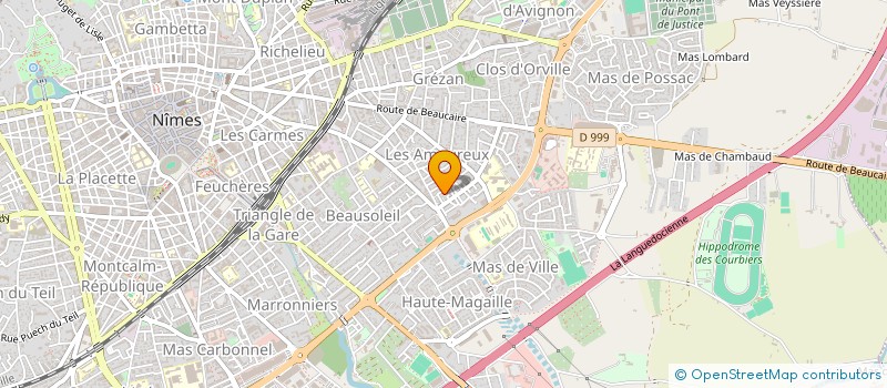 localisation de l'entreprise MONSIEUR MOUNIR KHAMARI  NIMES