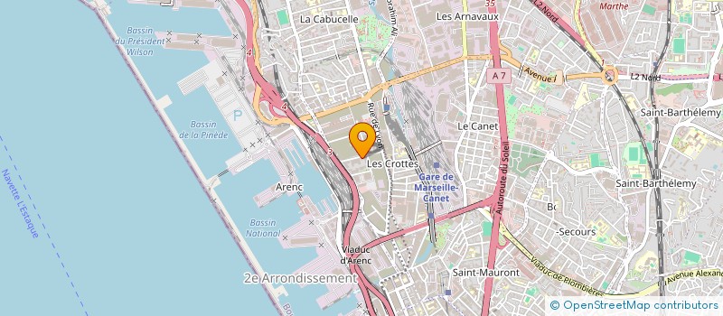 localisation de l'entreprise MONSIEUR MOUNIR KIBBOUA à MARSEILLE