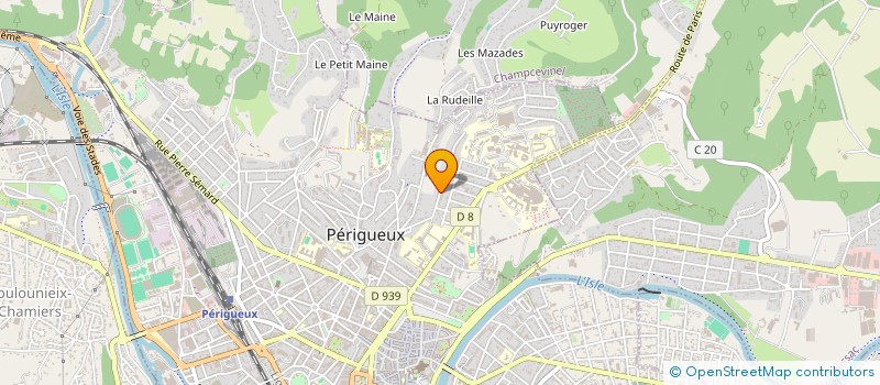 localisation de l'entreprise MONSIEUR MOUNIR KREILDI  PERIGUEUX