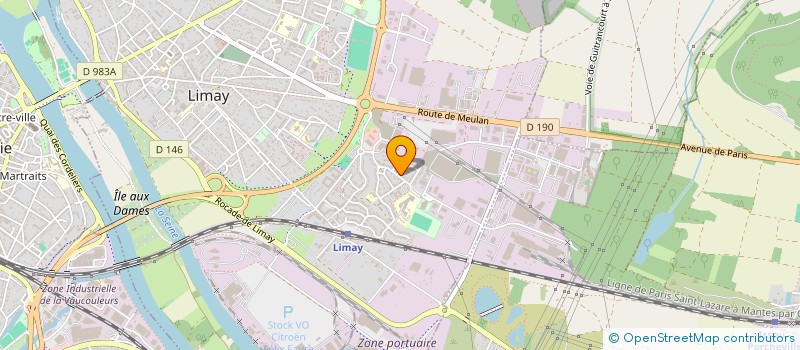 localisation de l'entreprise MONSIEUR MOUNIR L'BAKH  LIMAY