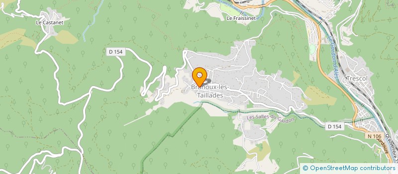 localisation de l'entreprise MONSIEUR MOUNIR LAHMER  BRANOUX-LES-TAILLADES