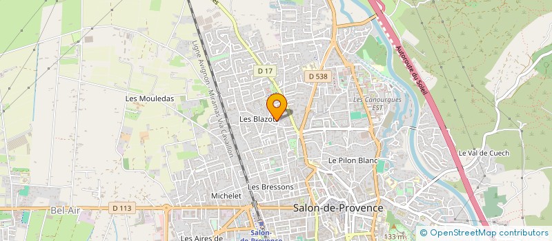 localisation de l'entreprise MONSIEUR MOUNIR LAKHLEF  SALON-DE-PROVENCE