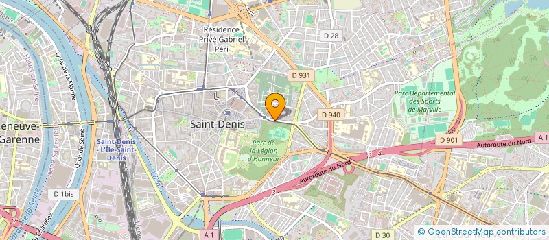 localisation de l'entreprise MONSIEUR MOUNIR LAMBARDI  SAINT-DENIS