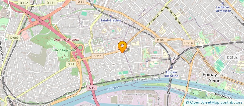 localisation de l'entreprise MONSIEUR MOUNIR LAZAAR  ARGENTEUIL