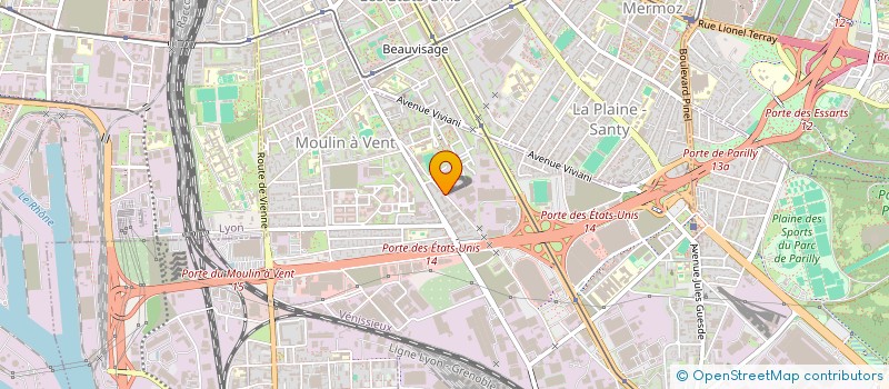 localisation de l'entreprise MONSIEUR MOUNIR LAZZEZ  VENISSIEUX