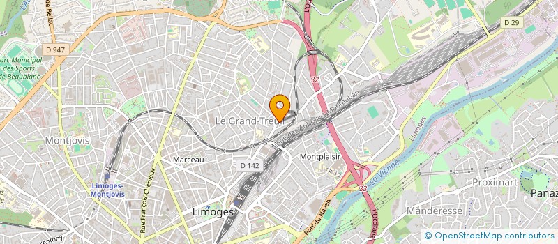 localisation de l'entreprise MONSIEUR MOUNIR MACHROUH à LIMOGES