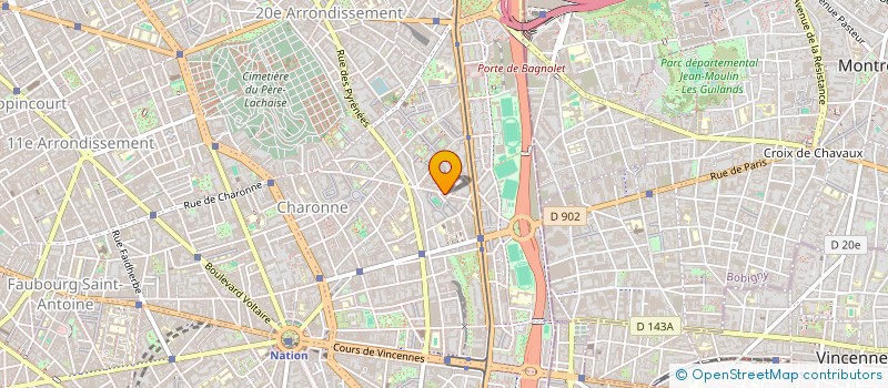 localisation de l'entreprise MONSIEUR MOUNIR MAHIOUT  PARIS