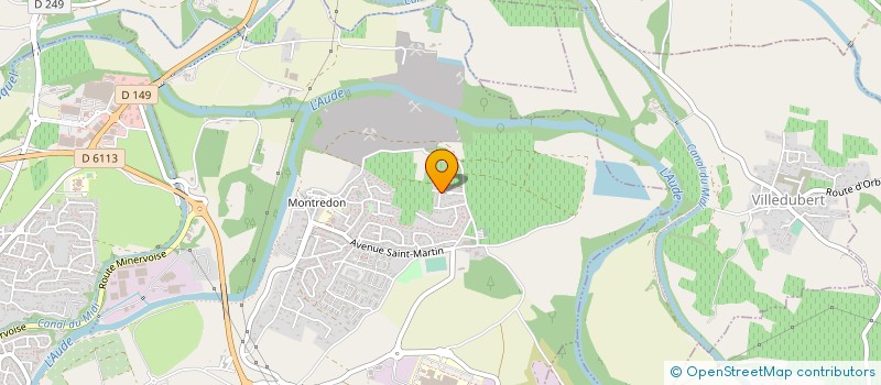 localisation de l'entreprise MONSIEUR MOUNIR MAHRAZI  CARCASSONNE