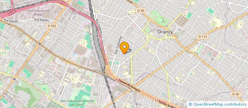 localisation de l'entreprise MONSIEUR MOUNIR MAROUF à DRANCY