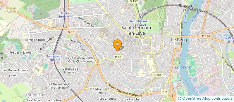 localisation de l'entreprise MONSIEUR MOUNIR MARZOUK  SAINT-GERMAIN-EN-LAYE