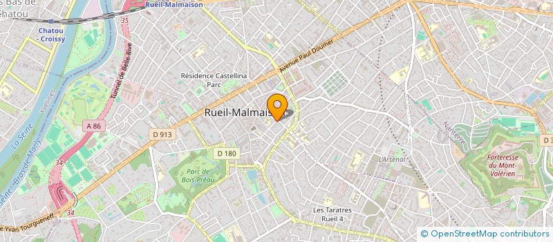 localisation de l'entreprise MONSIEUR MOUNIR MEHZOUZ à RUEIL MALMAISON