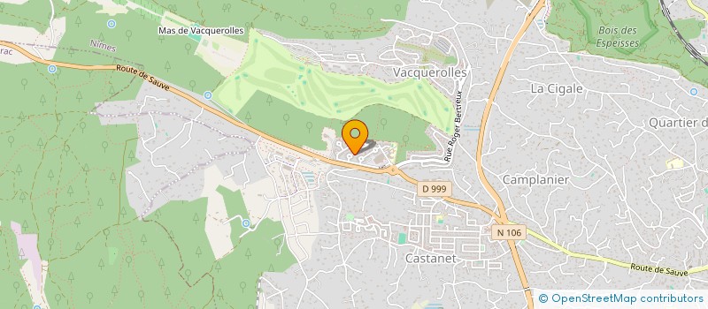 localisation de l'entreprise MONSIEUR MOUNIR MELLOUK  NIMES