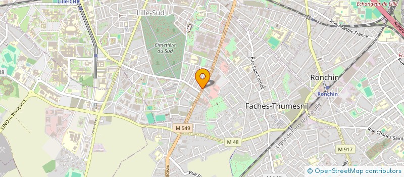 localisation de l'entreprise MONSIEUR MOUNIR MERNISSI à LILLE