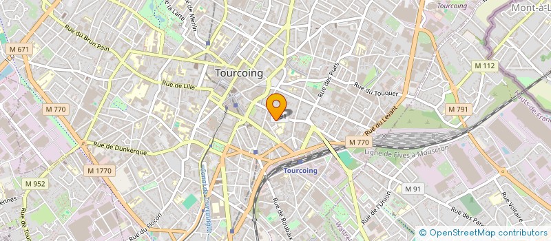 localisation de l'entreprise MONSIEUR MOUNIR MISSAOUI  TOURCOING