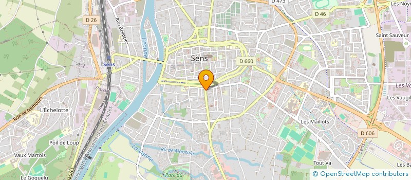 localisation de l'entreprise MONSIEUR MOUNIR MOHAMED SEYDI  SENS