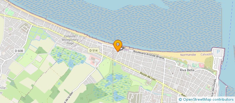 localisation de l'entreprise MONSIEUR MOUNIR MOUKABBAA  OUISTREHAM