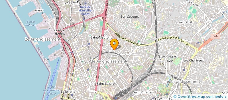 localisation de l'entreprise MONSIEUR MOUNIR MOULAI à MARSEILLE