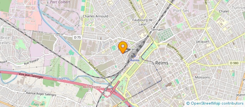 localisation de l'entreprise MONSIEUR MOUNIR MOUNIB  REIMS