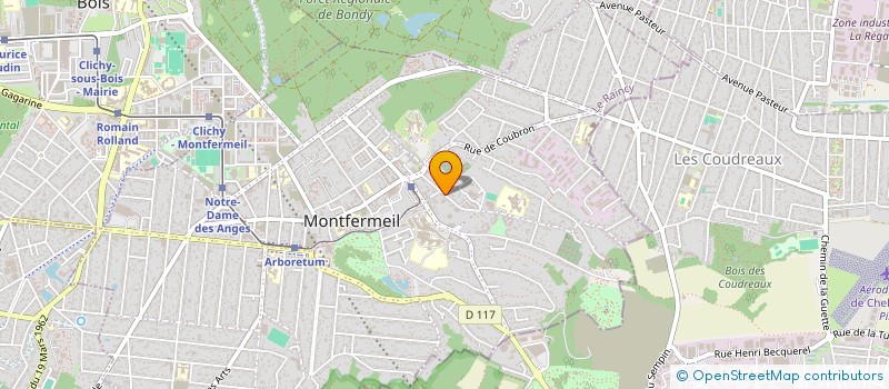 localisation de l'entreprise MONSIEUR MOUNIR MOUSSAOUI  MONTFERMEIL