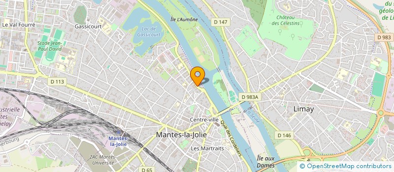 localisation de l'entreprise MONSIEUR MOUNIR MSIMIR  MANTES-LA-JOLIE