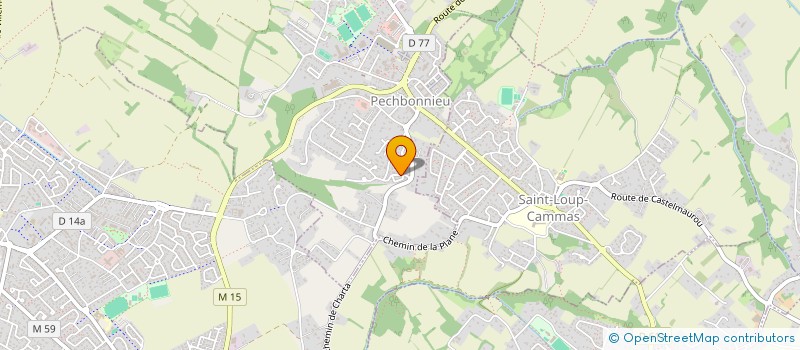 localisation de l'entreprise MONSIEUR MOUNIR NMOUSSI  PECHBONNIEU