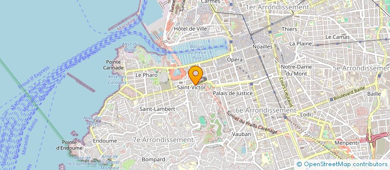 localisation de l'entreprise MONSIEUR MOUNIR OUEGHLANI à MARSEILLE