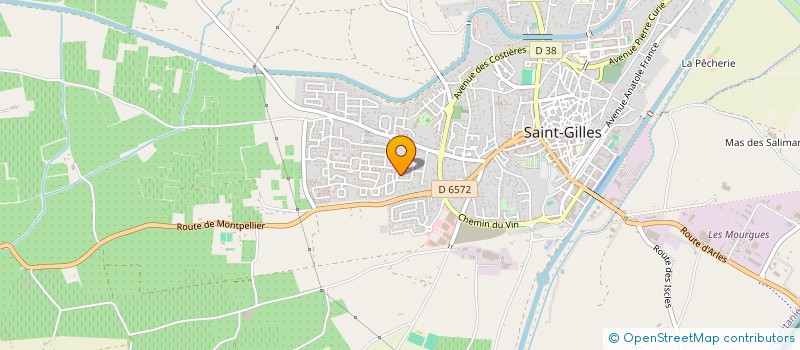 localisation de l'entreprise MONSIEUR MOUNIR OULAHRI à SAINT-GILLES