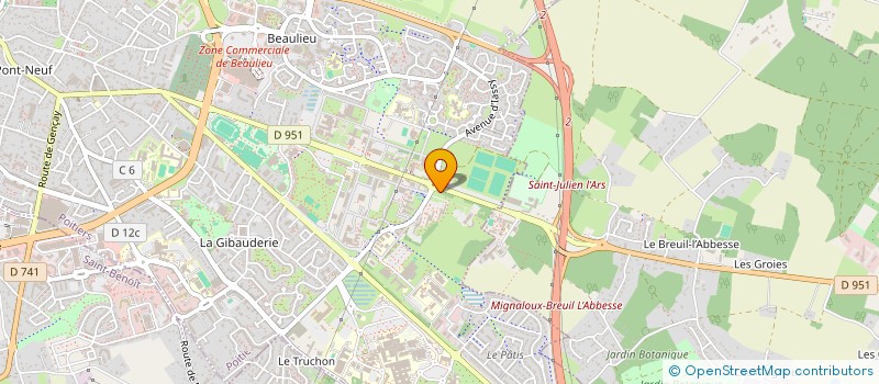 localisation de l'entreprise MONSIEUR MOUNIR RAI à POITIERS