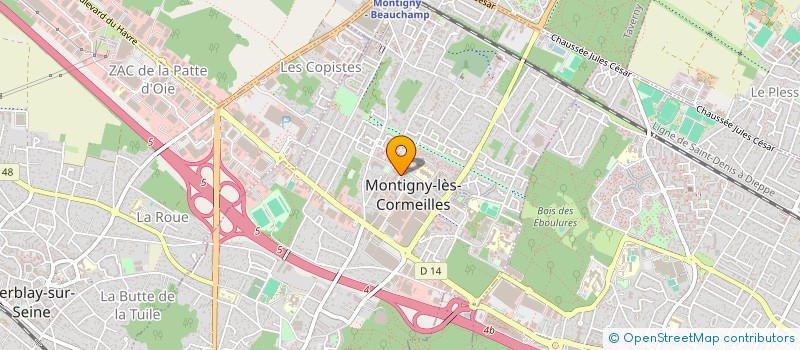 localisation de l'entreprise MONSIEUR MOUNIR RAMDANI à MONTIGNY-LES-CORMEILLES