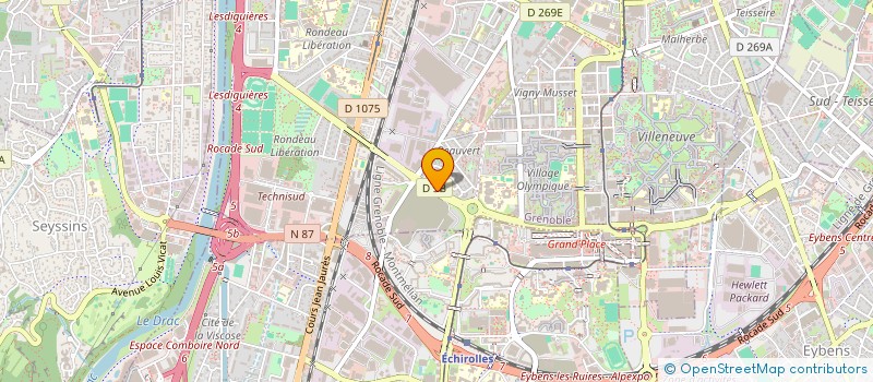 localisation de l'entreprise MONSIEUR MOUNIR SAM à GRENOBLE