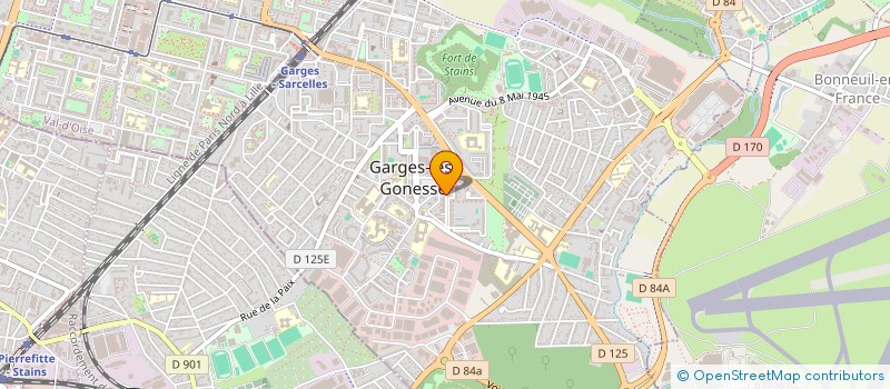 localisation de l'entreprise MONSIEUR MOUNIR SEHABI  GARGES-LES-GONESSE