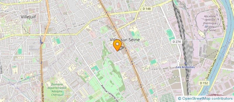 localisation de l'entreprise MONSIEUR MOUNIR SELLAM à VITRY-SUR-SEINE