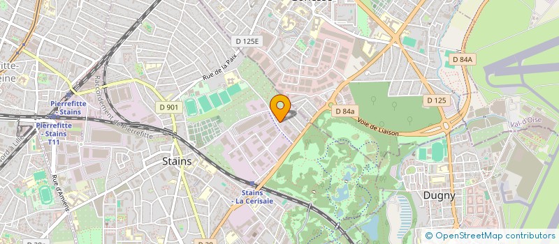 localisation de l'entreprise MONSIEUR MOUNIR SETTA à STAINS