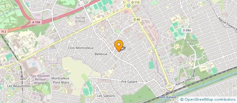 localisation de l'entreprise MONSIEUR MOUNIR SLIMANE à VILLEPINTE