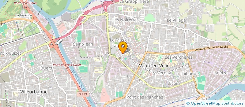 localisation de l'entreprise MONSIEUR MOUNIR SLIMANI  VAULX-EN-VELIN