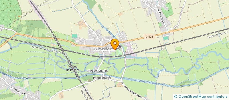 localisation de l'entreprise MONSIEUR MOUNIR SOKRATI  WILWISHEIM