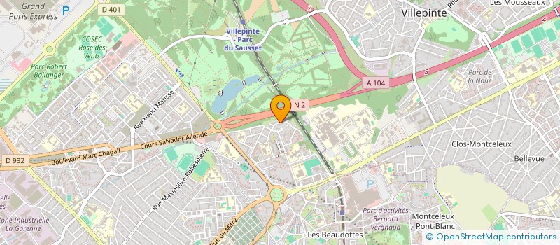 localisation de l'entreprise MONSIEUR MOUNIR TAZARHINE à AULNAY-SOUS-BOIS