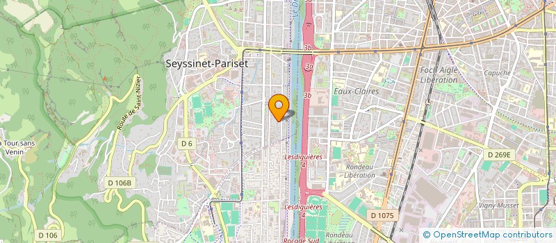 localisation de l'entreprise MONSIEUR MOUNIR TBATOU à SEYSSINET-PARISET