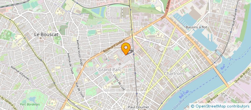 localisation de l'entreprise MONSIEUR MOUNIR TOUBI  BORDEAUX