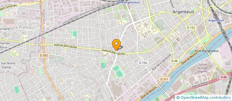 localisation de l'entreprise MONSIEUR MOUNIR YAGOUBI à ARGENTEUIL