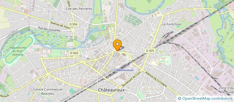 localisation de l'entreprise MONSIEUR MOUNIR YEDES à CHATEAUROUX