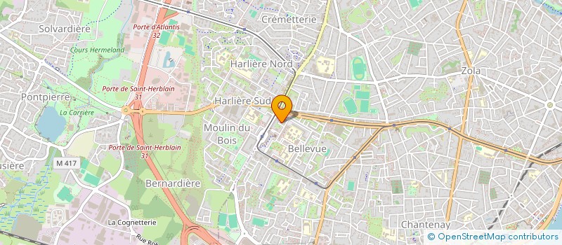 localisation de l'entreprise MONSIEUR MOUNIR ZERAOULIA à NANTES
