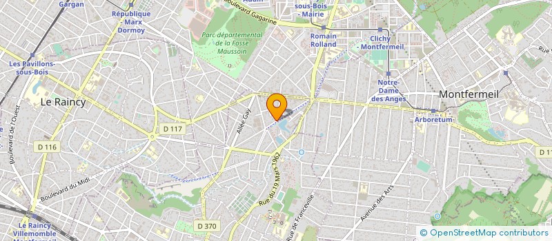 localisation de l'entreprise MONSIEUR MOUNIR ZOUITEN à GAGNY