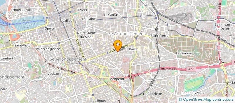 localisation de l'entreprise MONSIEUR MOUNIRD IBRAHIME  MARSEILLE