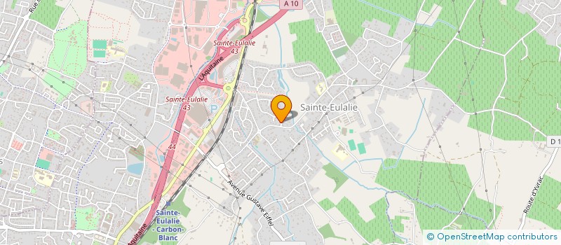 localisation de l'entreprise MONSIEUR MOUNIRE ALLOUCHE  SAINTE-EULALIE