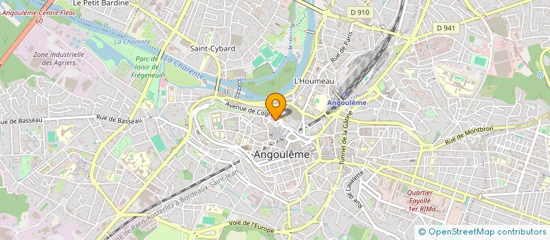 localisation de l'entreprise MONSIEUR MOUNIRI M BAE à ANGOULEME
